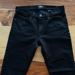 Theory men’s Raffi slim fit black denim jeans WORN ONCE